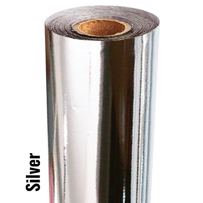 Foil Initial Drink Stirrer Sticker