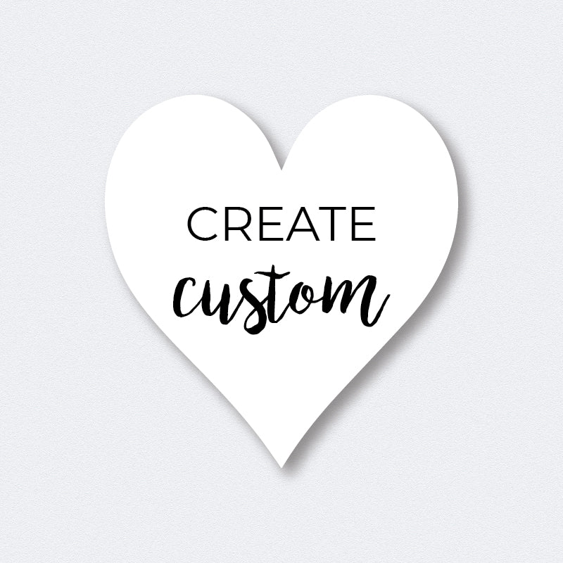 PRINTED HEART STICKERS